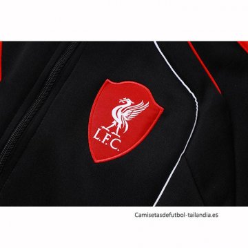 Chandal de Chaqueta del Liverpool Nino 2025-2026 Negro