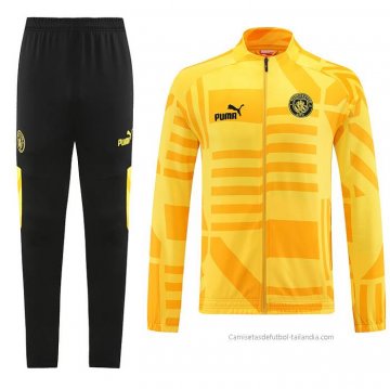 Chandal de Chaqueta del Manchester City 2022-2023 Naranja Chandal de Chaqueta del Manchester City 2022-2023 Naranja