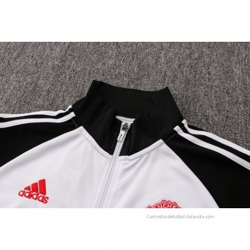 Chandal de Chaqueta del Manchester United 2021-2022 Blanco
