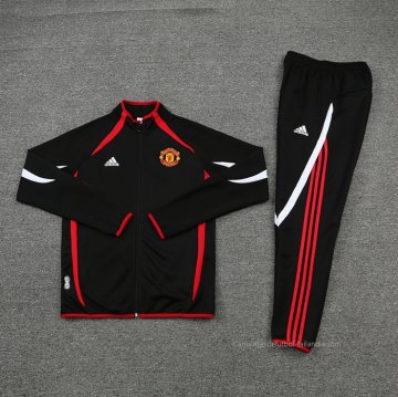 Chandal de Chaqueta del Manchester United Teamgeist 2021-2022 Negro