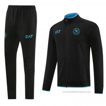 Chandal de Chaqueta del Napoli 2023-2024 Negro