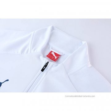 Chandal de Chaqueta del Olympique Marsella 2022-2023 Blanco