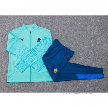 Chandal de Chaqueta del Olympique Marsella 2023-2024 Azul