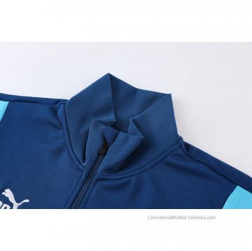 Chandal de Chaqueta del Olympique Marsella Nino 2023-2024 Azul