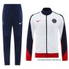 Chandal de Chaqueta del Paris Saint-Germain 2024-2025 Blanco Chandal de Chaqueta del Paris Saint-Germain 2024-2025 Blanco