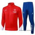 Chandal de Chaqueta del Paris Saint-Germain Nino 2024-2025 Rojo