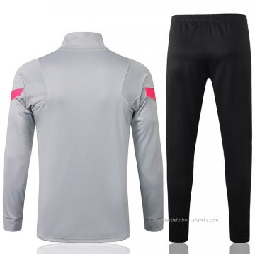 Chandal de Chaqueta del Paris Saint-Germain Nino 2021-2022 Gris