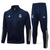 Chandal de Chaqueta del Real Madrid 2023-2024 Azul Chandal de Chaqueta del Real Madrid 2023-2024 Azul