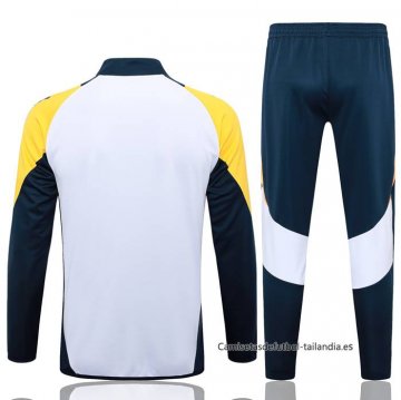Chandal de Chaqueta del Real Madrid 2024-2025 Blanco