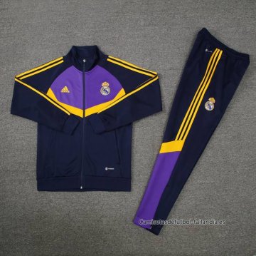 Chandal de Chaqueta del Real Madrid 2024-2025 Azul