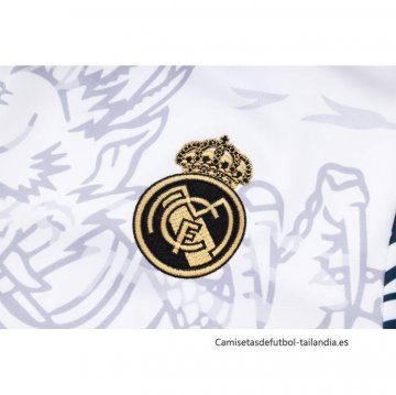 Chandal de Chaqueta del Real Madrid Dragon 2024-2025 Blanco