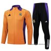 Chandal de Chaqueta del Real Madrid Nino 2024-2025 Naranja Chandal de Chaqueta del Real Madrid Nino 2024-2025 Naranja