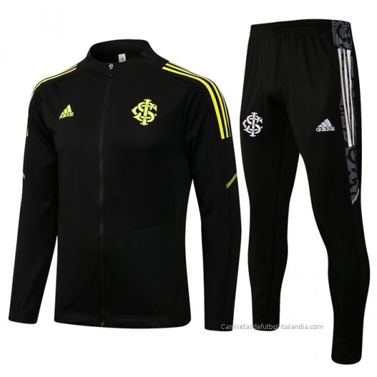 Chandal de Chaqueta del SC Internacional 2021-2022 Negro - Haga un click en la imagen para cerrar