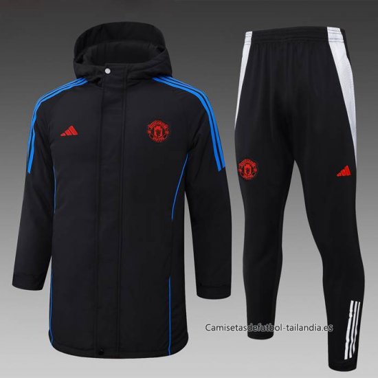 Chandal de Invierno del Manchester United 2024-2025 Negro - Haga un click en la imagen para cerrar