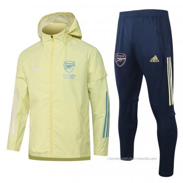 Chandal de Rompevientos del Arsenal 2021 Amarillo Chandal de Rompevientos del Arsenal 2021 Amarillo