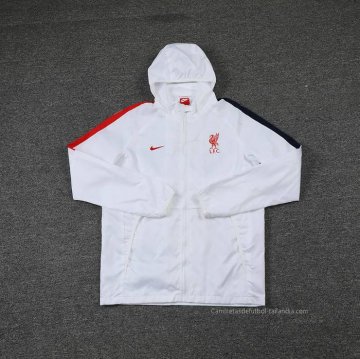Chandal de Rompevientos del Liverpool 2022-2023 Blanco