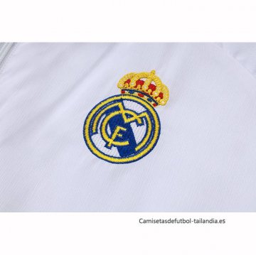 Chandal de Rompevientos del Real Madrid 2025-2026 Blanco