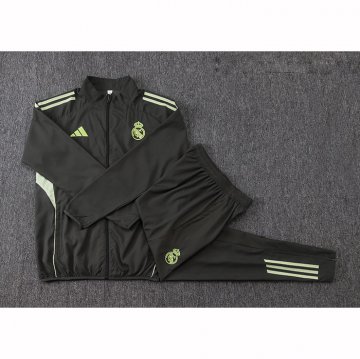 Chandal de Rompevientos del Real Madrid 2025-2026 Gris Verde