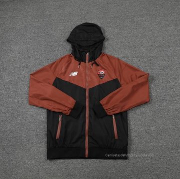 Chandal de Rompevientos del Roma 2022-2023 Negro