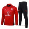 Chandal de Sudadera del AC Milan Nino 2025-2026 Rojo