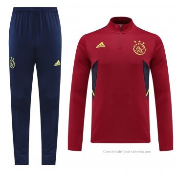 Chandal de Sudadera del Ajax 2022-2023 Rojo Chandal de Sudadera del Ajax 2022-2023 Rojo