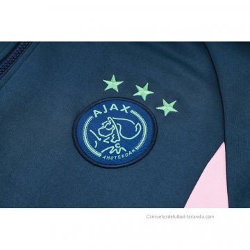 Chandal de Sudadera del Ajax Nino 2023-2024 Azul
