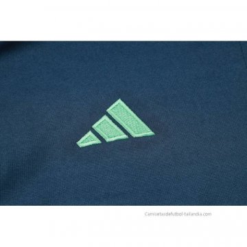 Chandal de Sudadera del Ajax Nino 2023-2024 Azul