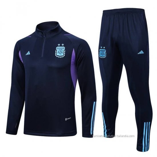 Chandal de Sudadera del Argentina 2022-2023 Azul - Haga un click en la imagen para cerrar