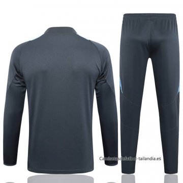 Chandal de Sudadera del Argentina 2024-2025 Gris