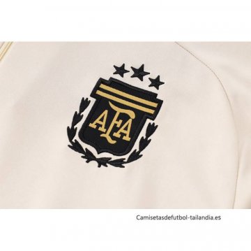 Chandal de Sudadera del Argentina Nino 2024-2025 Amarillo