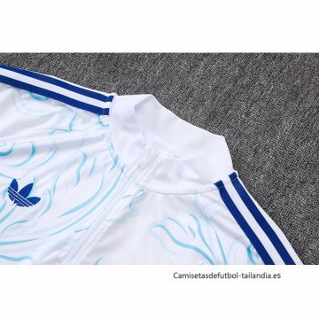 Chandal de Sudadera del Argentina Nino 2026-2027 Blanco