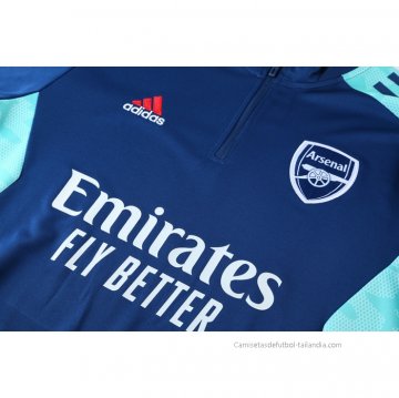 Chandal de Sudadera del Arsenal 2021-2022 Azul
