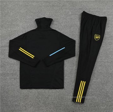 Chandal de Sudadera del Arsenal 2023 Negro