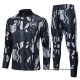 Chandal de Sudadera del Arsenal 2024-2025 Negro Gris