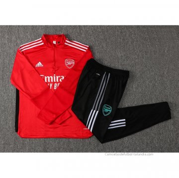 Chandal de Sudadera del Arsenal Nino 2021-2022 Rojo