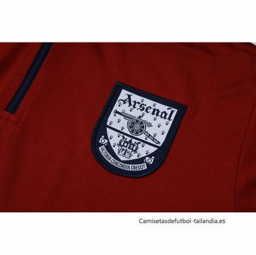 Chandal de Sudadera del Arsenal Nino 2025-2026 Rojo
