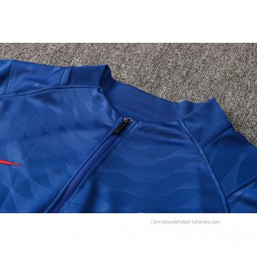 Chandal de Sudadera del Atletico Madrid 2021-2022 Azul