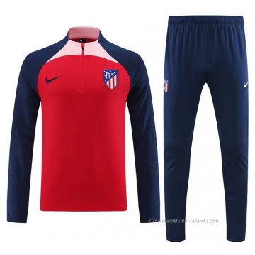 Chandal de Sudadera del Atletico Madrid 2023-2024 Rojo Chandal de Sudadera del Atletico Madrid 2023-2024 Rojo
