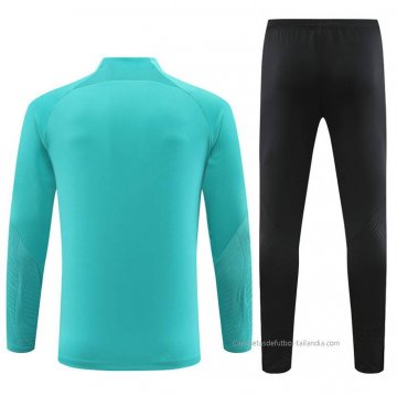 Chandal de Sudadera del Barcelona 2023-2024 Verde