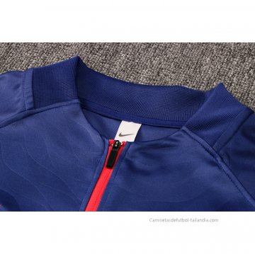 Chandal de Sudadera del Barcelona 2021-2022 Azul