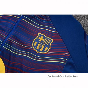 Chandal de Sudadera del Barcelona 2025-2026 Azul Amarillo