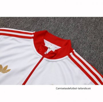 Chandal de Sudadera del Bayern Munich Nino 2025-2026 Blanco
