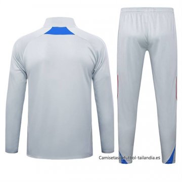 Chandal de Sudadera del Bayern Munich Nino 2025-2026 Gris