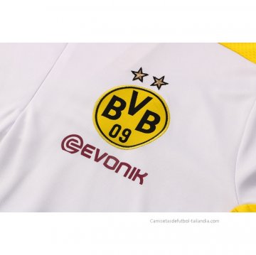 Chandal de Sudadera del Borussia Dortmund 2021-2022 Blanco