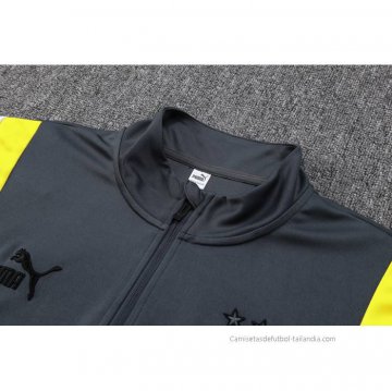 Chandal de Sudadera del Borussia Dortmund 2023-2024 Gris