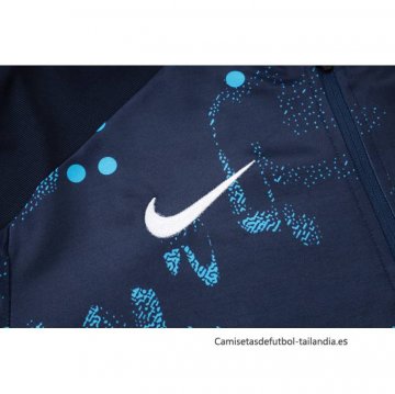 Chandal de Sudadera del Chelsea 2024-2025 Azul Oscuro