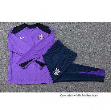 Chandal de Sudadera del Corinthians 2024-2025 Purpura