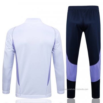Chandal de Sudadera del Cruzeiro 2023-2024 Blanco