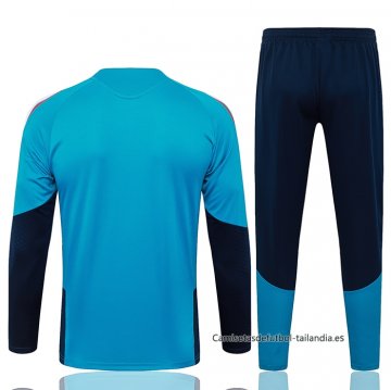 Chandal de Sudadera del Espana Nino 2026-2027 Azul