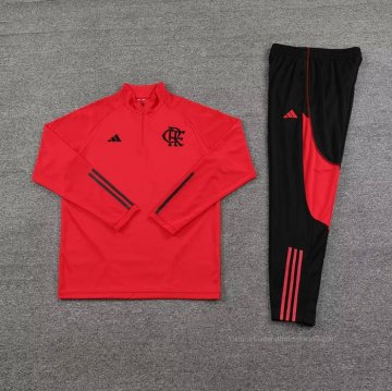Chandal de Sudadera del Flamengo 2023-2024 Rojo